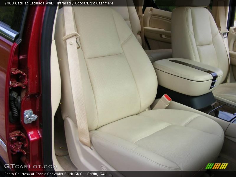 Infrared / Cocoa/Light Cashmere 2008 Cadillac Escalade AWD