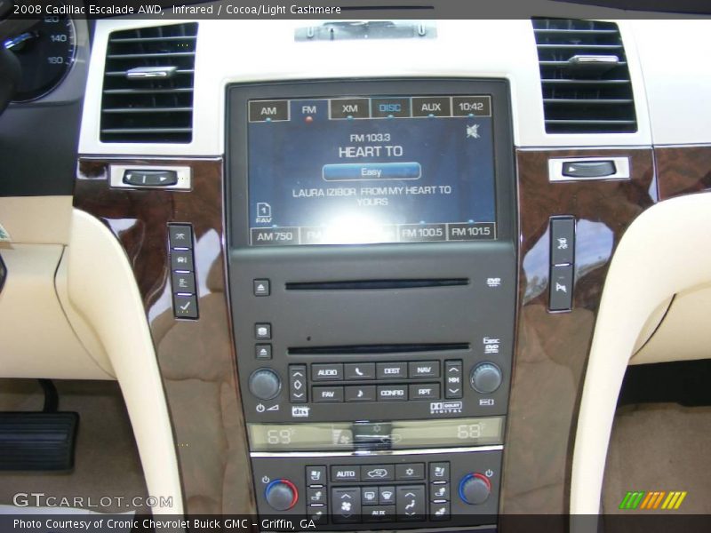 Infrared / Cocoa/Light Cashmere 2008 Cadillac Escalade AWD