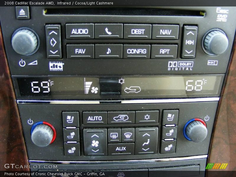 Infrared / Cocoa/Light Cashmere 2008 Cadillac Escalade AWD