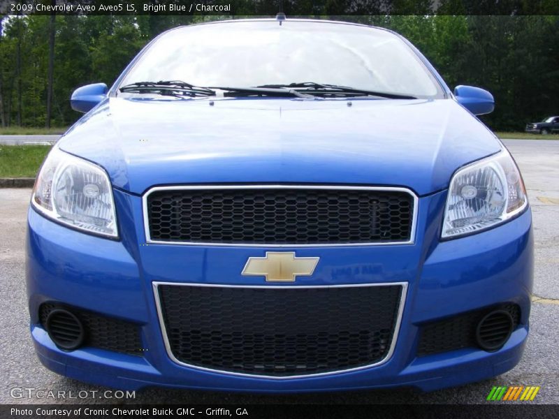 Bright Blue / Charcoal 2009 Chevrolet Aveo Aveo5 LS