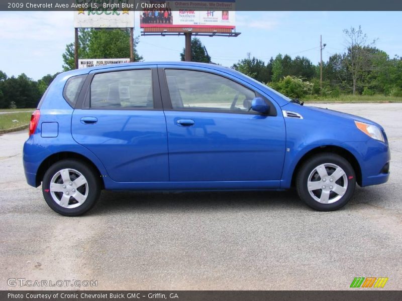 Bright Blue / Charcoal 2009 Chevrolet Aveo Aveo5 LS