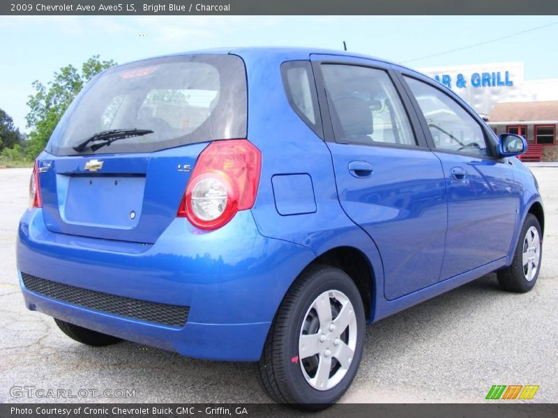 Bright Blue / Charcoal 2009 Chevrolet Aveo Aveo5 LS