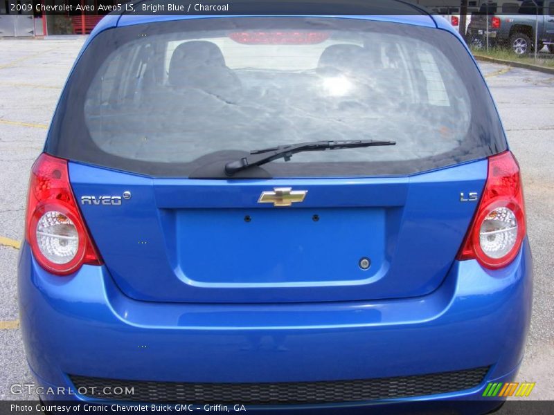 Bright Blue / Charcoal 2009 Chevrolet Aveo Aveo5 LS