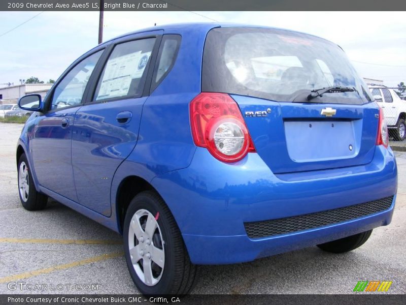 Bright Blue / Charcoal 2009 Chevrolet Aveo Aveo5 LS
