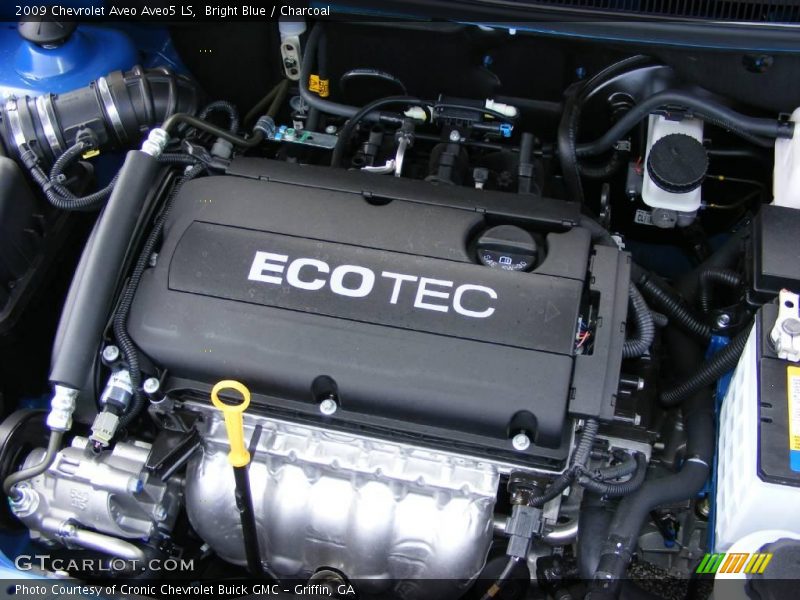 Bright Blue / Charcoal 2009 Chevrolet Aveo Aveo5 LS
