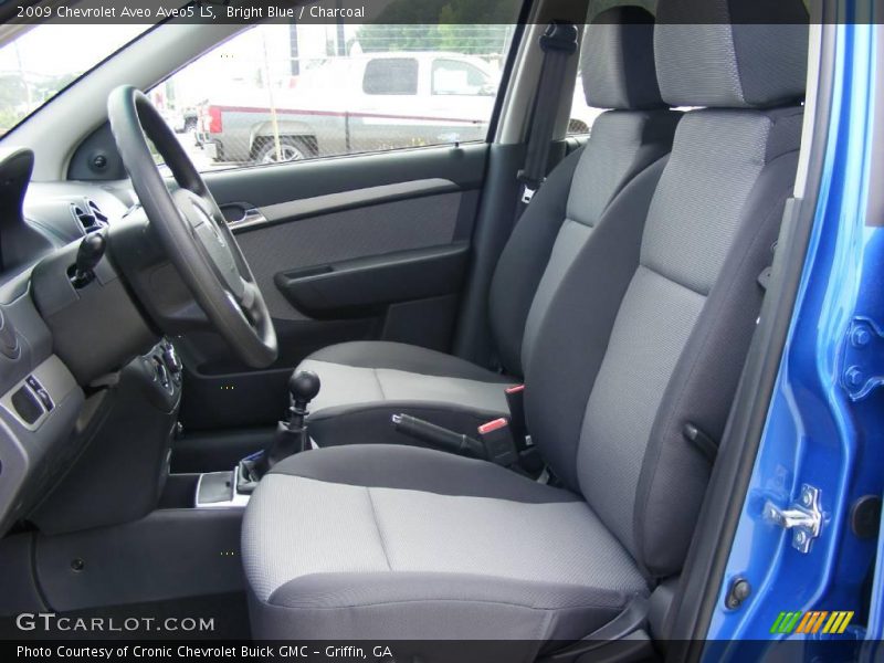 Bright Blue / Charcoal 2009 Chevrolet Aveo Aveo5 LS