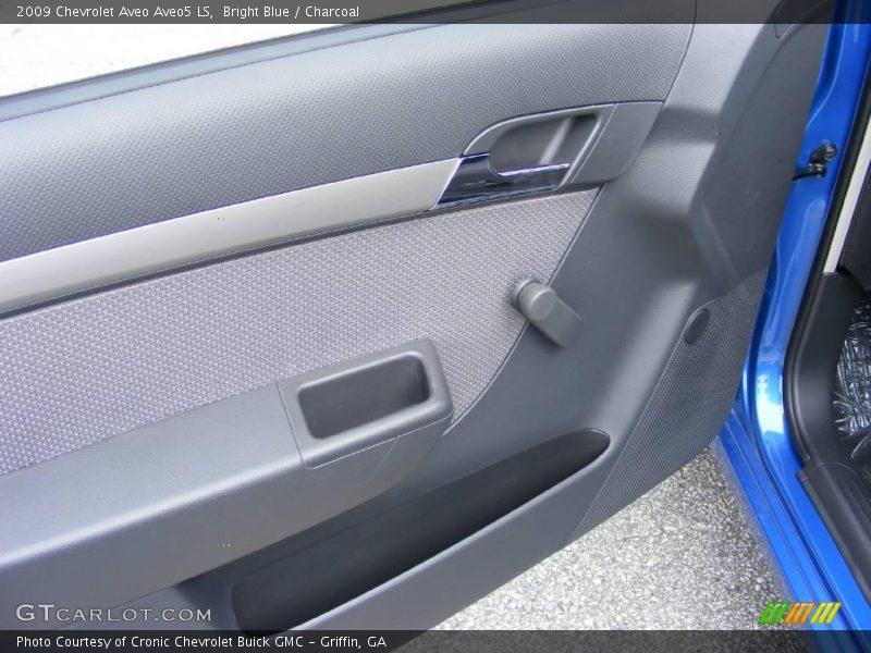 Bright Blue / Charcoal 2009 Chevrolet Aveo Aveo5 LS