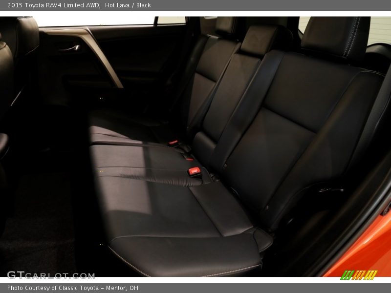 Hot Lava / Black 2015 Toyota RAV4 Limited AWD