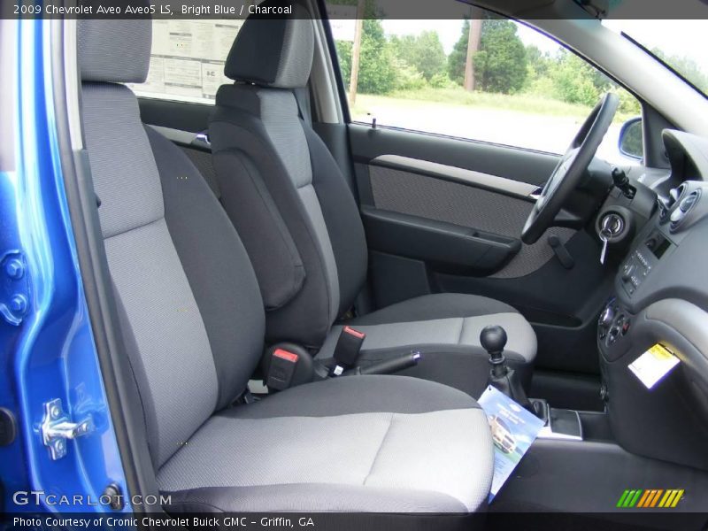 Bright Blue / Charcoal 2009 Chevrolet Aveo Aveo5 LS
