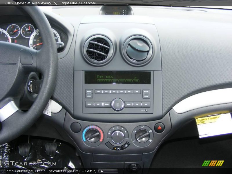 Bright Blue / Charcoal 2009 Chevrolet Aveo Aveo5 LS