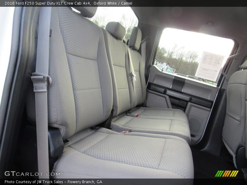 Oxford White / Camel 2018 Ford F250 Super Duty XLT Crew Cab 4x4