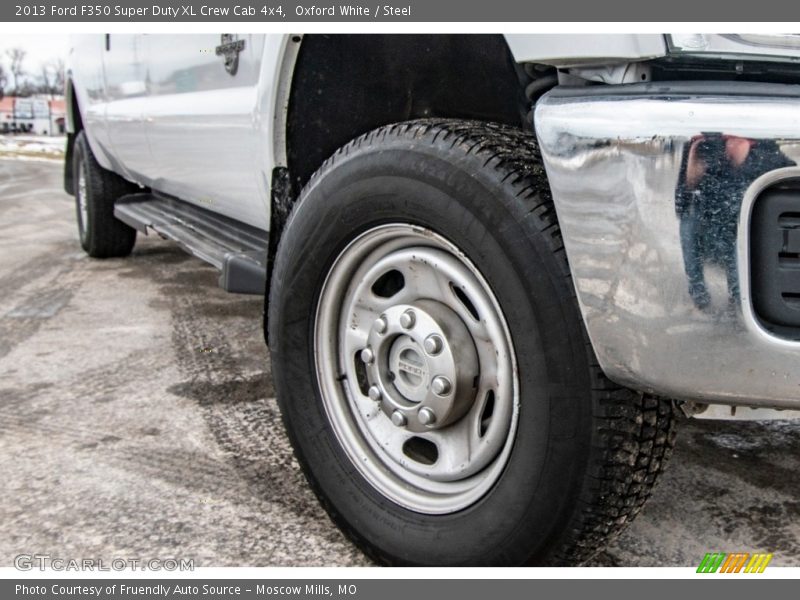 Oxford White / Steel 2013 Ford F350 Super Duty XL Crew Cab 4x4