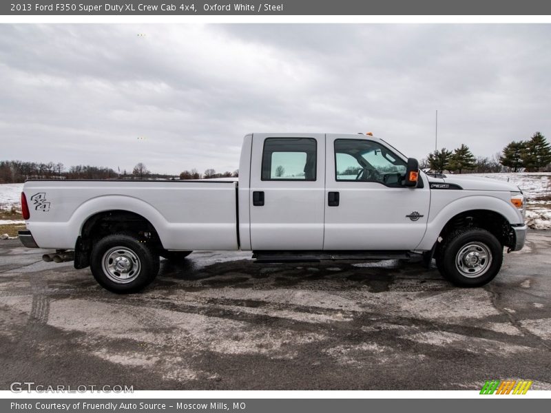 Oxford White / Steel 2013 Ford F350 Super Duty XL Crew Cab 4x4