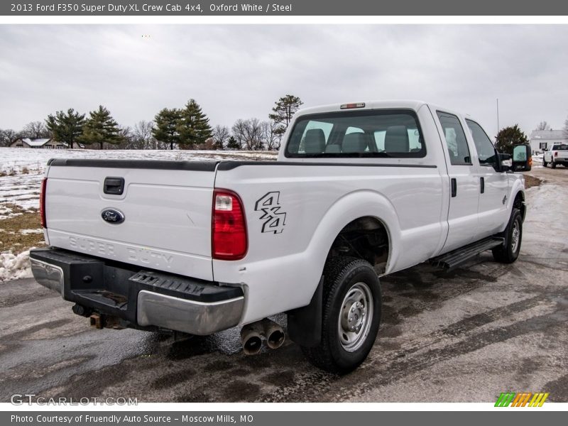 Oxford White / Steel 2013 Ford F350 Super Duty XL Crew Cab 4x4