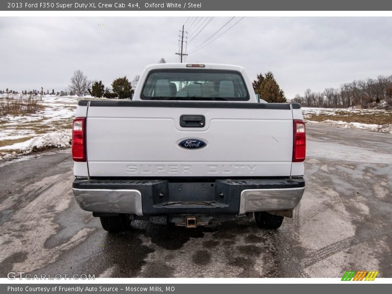 Oxford White / Steel 2013 Ford F350 Super Duty XL Crew Cab 4x4