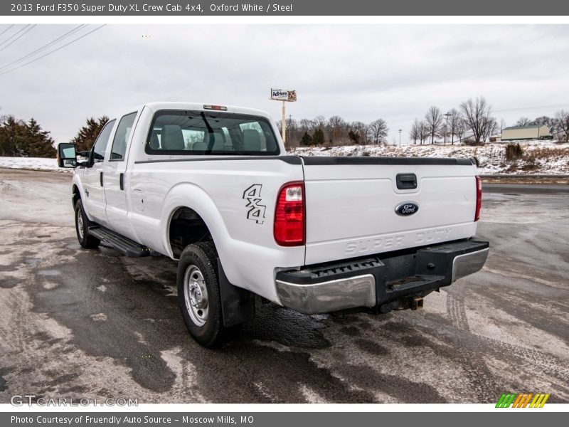 Oxford White / Steel 2013 Ford F350 Super Duty XL Crew Cab 4x4