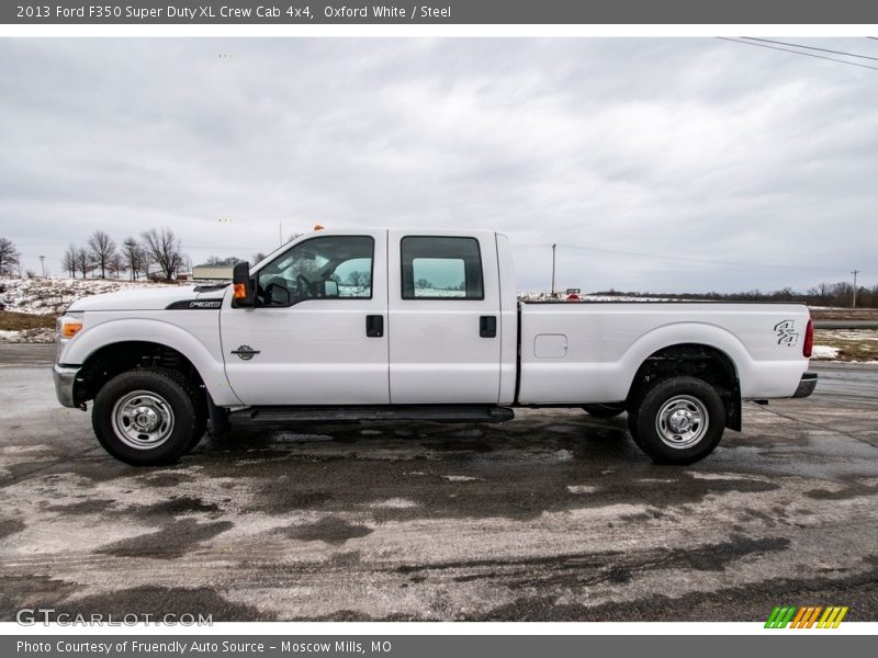 Oxford White / Steel 2013 Ford F350 Super Duty XL Crew Cab 4x4