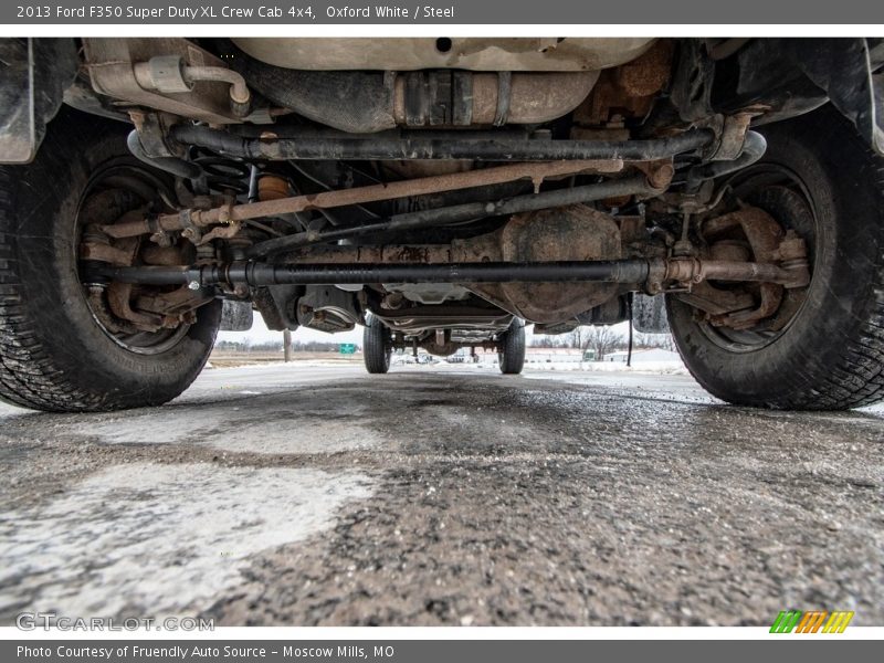 Oxford White / Steel 2013 Ford F350 Super Duty XL Crew Cab 4x4