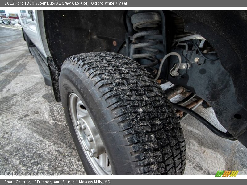Oxford White / Steel 2013 Ford F350 Super Duty XL Crew Cab 4x4