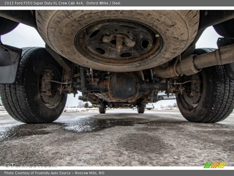 Oxford White / Steel 2013 Ford F350 Super Duty XL Crew Cab 4x4