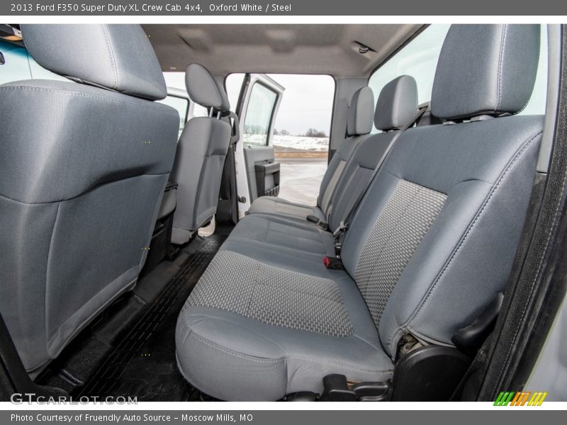 Oxford White / Steel 2013 Ford F350 Super Duty XL Crew Cab 4x4