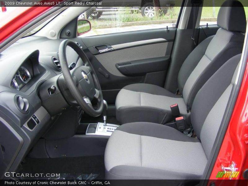 Sport Red / Charcoal 2009 Chevrolet Aveo Aveo5 LT