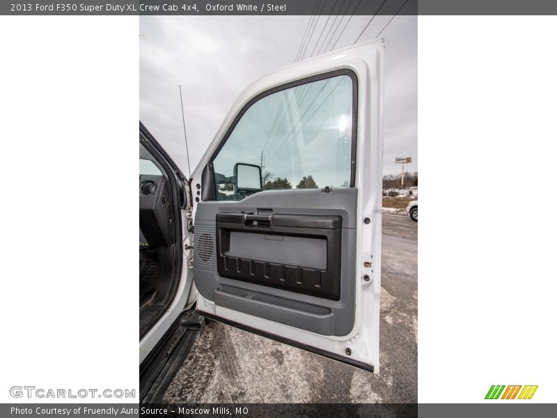 Oxford White / Steel 2013 Ford F350 Super Duty XL Crew Cab 4x4