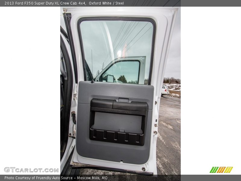 Oxford White / Steel 2013 Ford F350 Super Duty XL Crew Cab 4x4