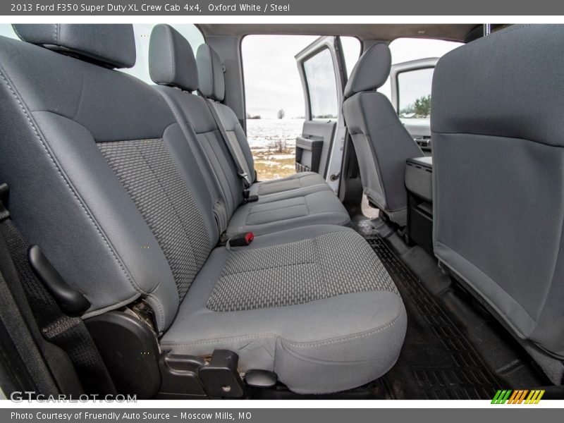 Oxford White / Steel 2013 Ford F350 Super Duty XL Crew Cab 4x4