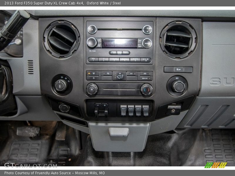 Oxford White / Steel 2013 Ford F350 Super Duty XL Crew Cab 4x4