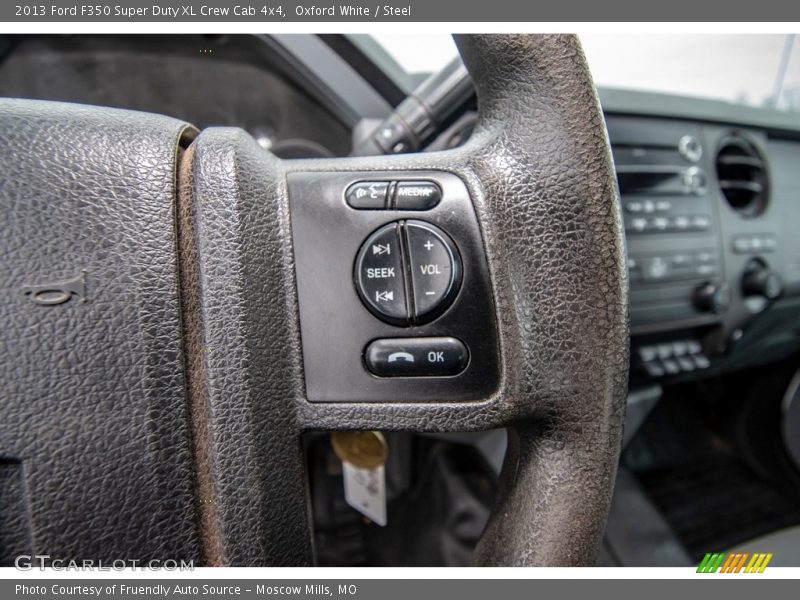 Oxford White / Steel 2013 Ford F350 Super Duty XL Crew Cab 4x4