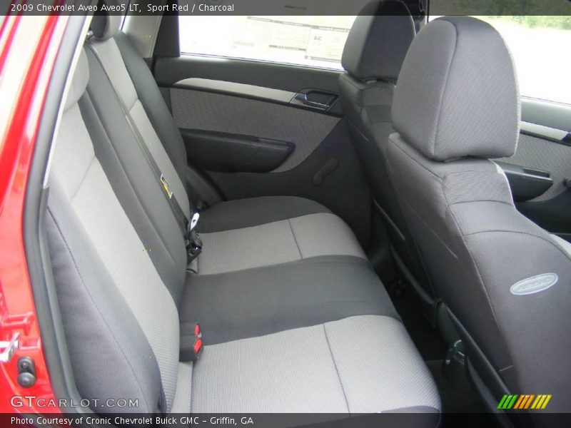Sport Red / Charcoal 2009 Chevrolet Aveo Aveo5 LT