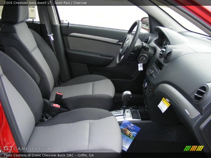 Sport Red / Charcoal 2009 Chevrolet Aveo Aveo5 LT