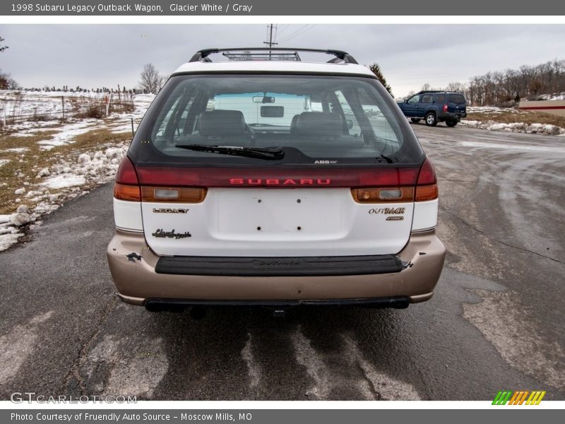 Glacier White / Gray 1998 Subaru Legacy Outback Wagon