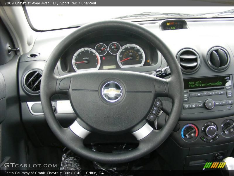 Sport Red / Charcoal 2009 Chevrolet Aveo Aveo5 LT