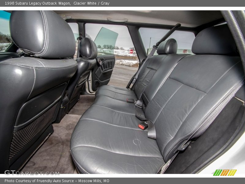 Glacier White / Gray 1998 Subaru Legacy Outback Wagon