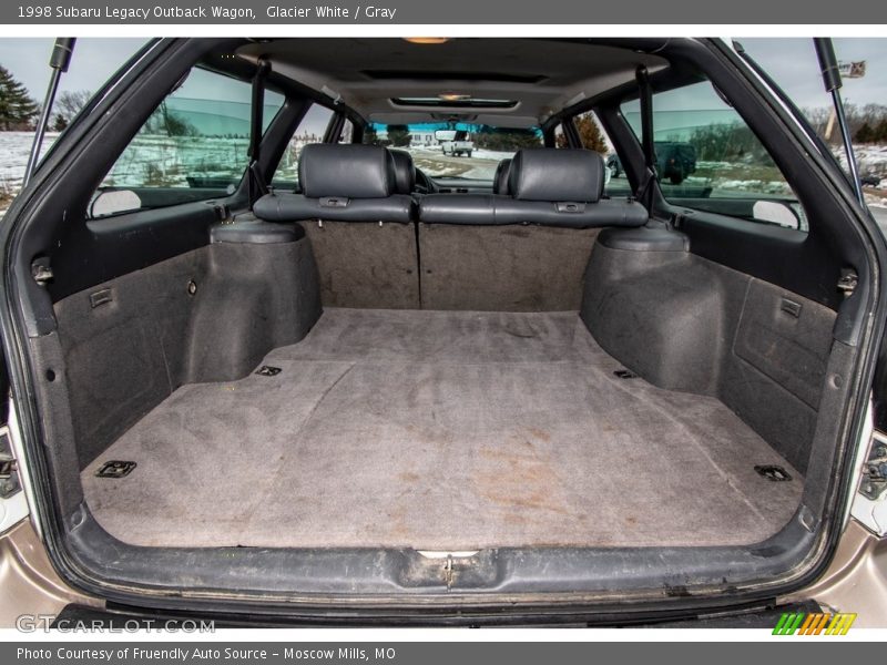 Glacier White / Gray 1998 Subaru Legacy Outback Wagon