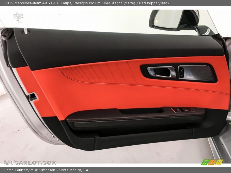 Door Panel of 2019 AMG GT C Coupe