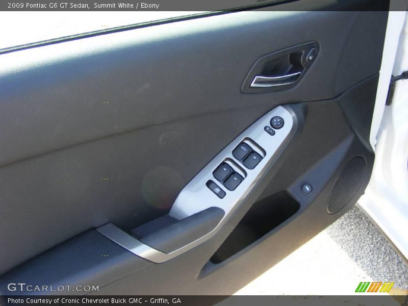 Summit White / Ebony 2009 Pontiac G6 GT Sedan