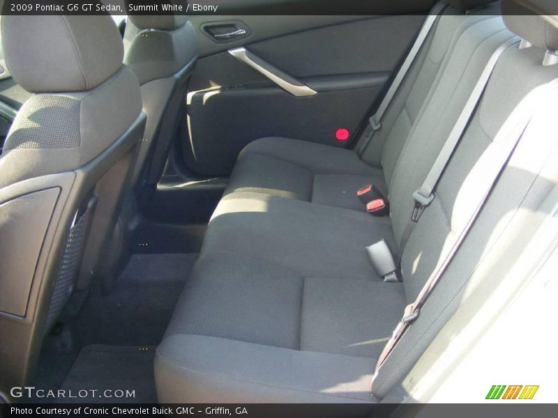 Summit White / Ebony 2009 Pontiac G6 GT Sedan