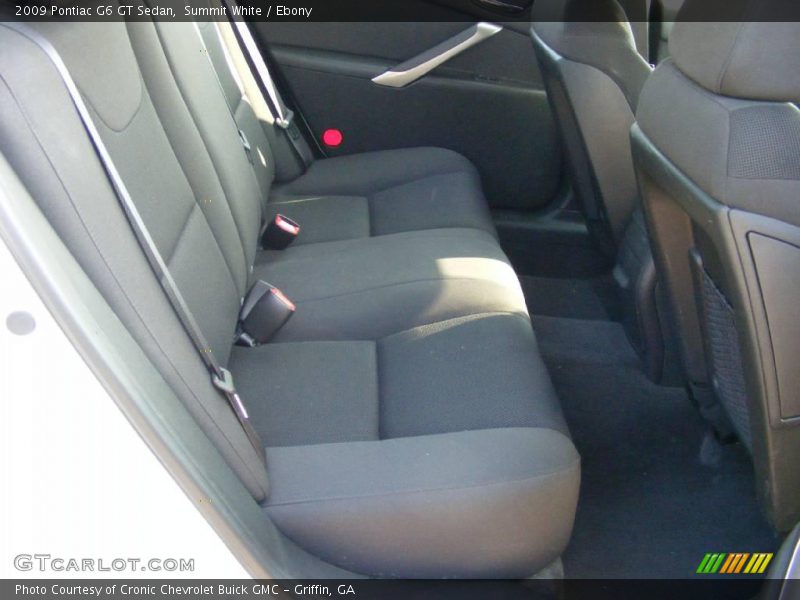 Summit White / Ebony 2009 Pontiac G6 GT Sedan
