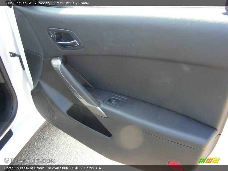 Summit White / Ebony 2009 Pontiac G6 GT Sedan