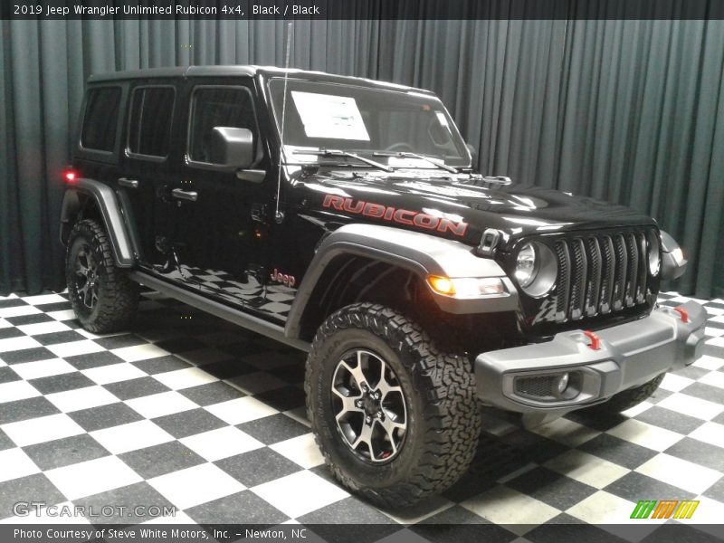 Black / Black 2019 Jeep Wrangler Unlimited Rubicon 4x4