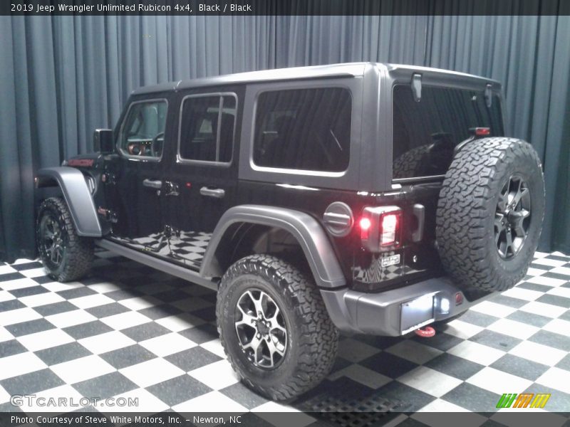 Black / Black 2019 Jeep Wrangler Unlimited Rubicon 4x4
