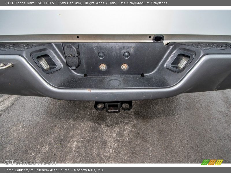 Bright White / Dark Slate Gray/Medium Graystone 2011 Dodge Ram 3500 HD ST Crew Cab 4x4