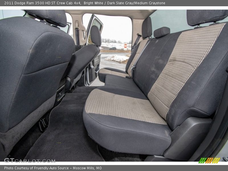 Bright White / Dark Slate Gray/Medium Graystone 2011 Dodge Ram 3500 HD ST Crew Cab 4x4