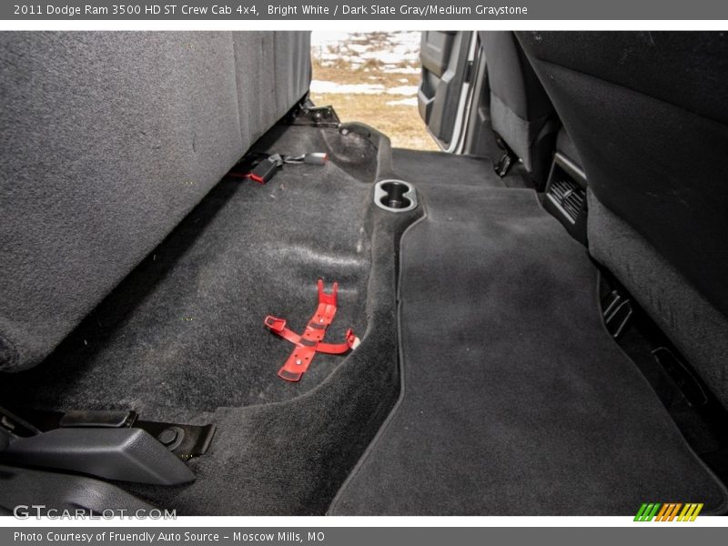 Bright White / Dark Slate Gray/Medium Graystone 2011 Dodge Ram 3500 HD ST Crew Cab 4x4