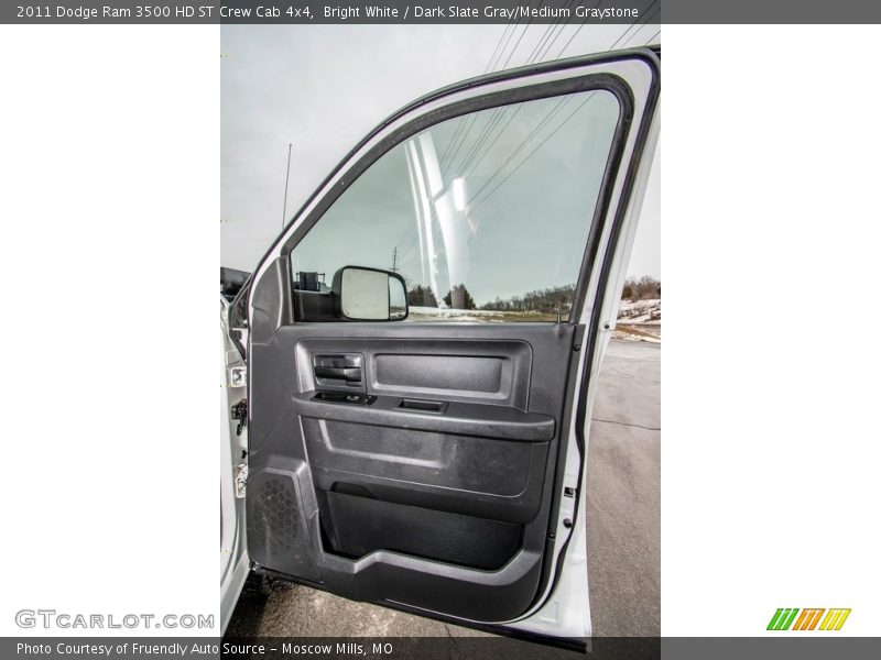 Bright White / Dark Slate Gray/Medium Graystone 2011 Dodge Ram 3500 HD ST Crew Cab 4x4