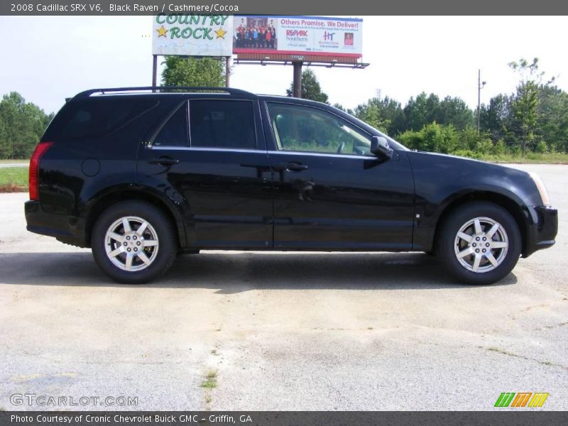 Black Raven / Cashmere/Cocoa 2008 Cadillac SRX V6
