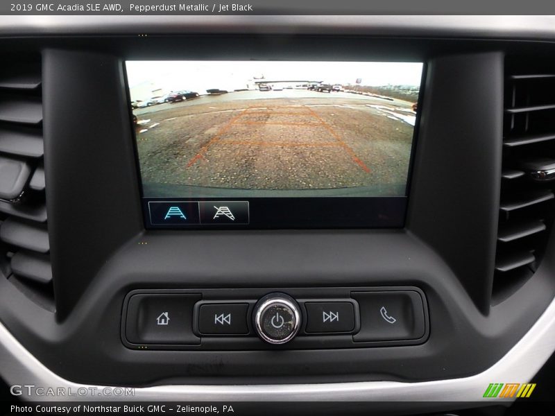 Pepperdust Metallic / Jet Black 2019 GMC Acadia SLE AWD